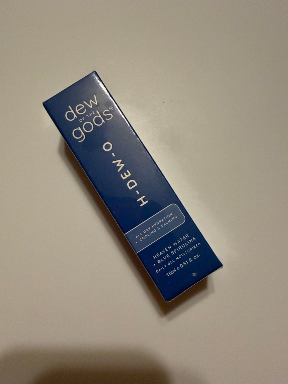 Dew of the Gods Heaven Water Daily Gel Moisturizer - Blue